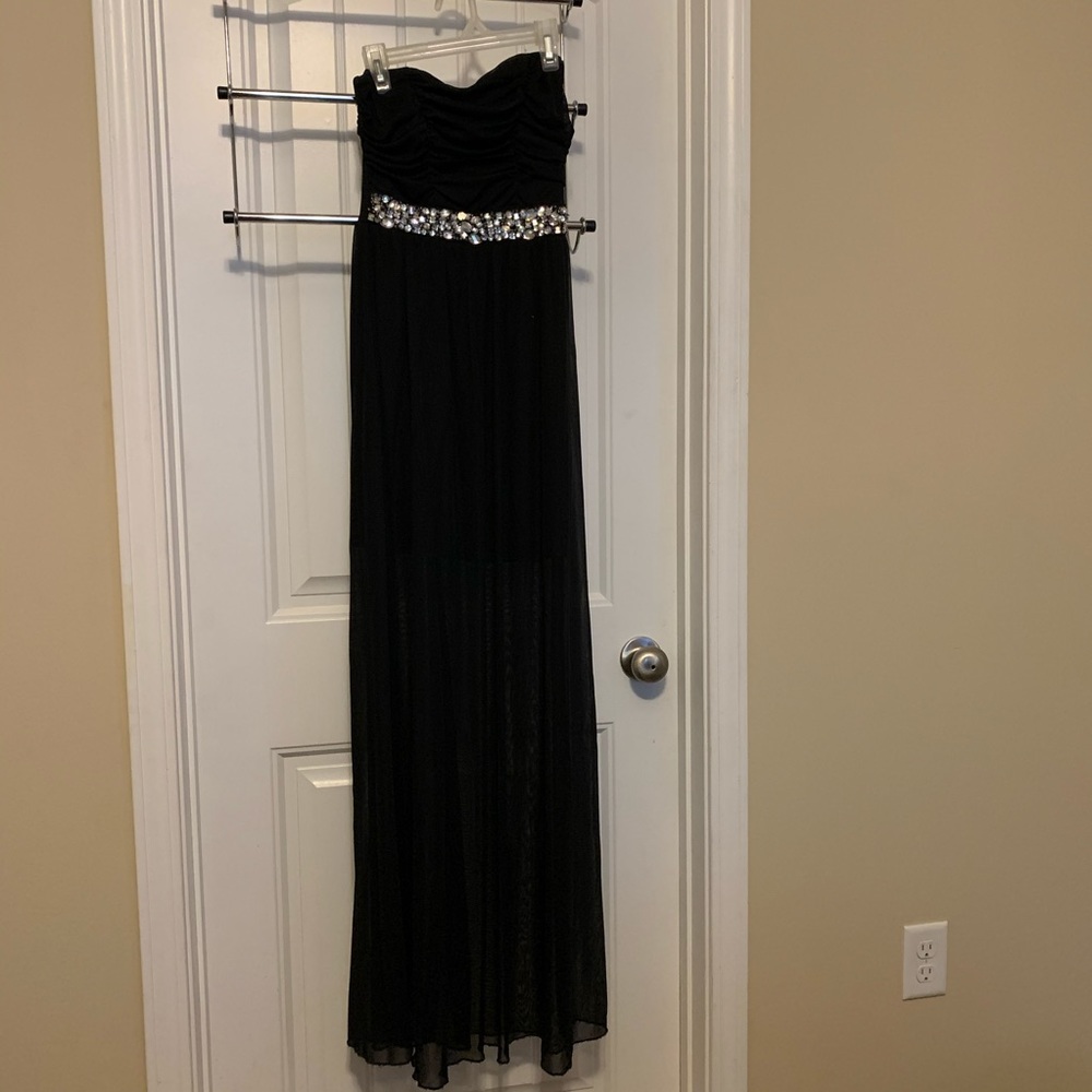 Black formal dress